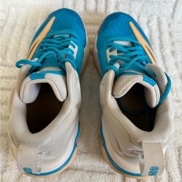 Giannis Immortality 3 EP Mens Basketball Shoes Phantom Ice Peach Blue Lightning - Picture 7 of 11